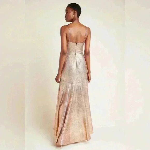 Hutch Gold High Low Dress - Picture 2 of 6